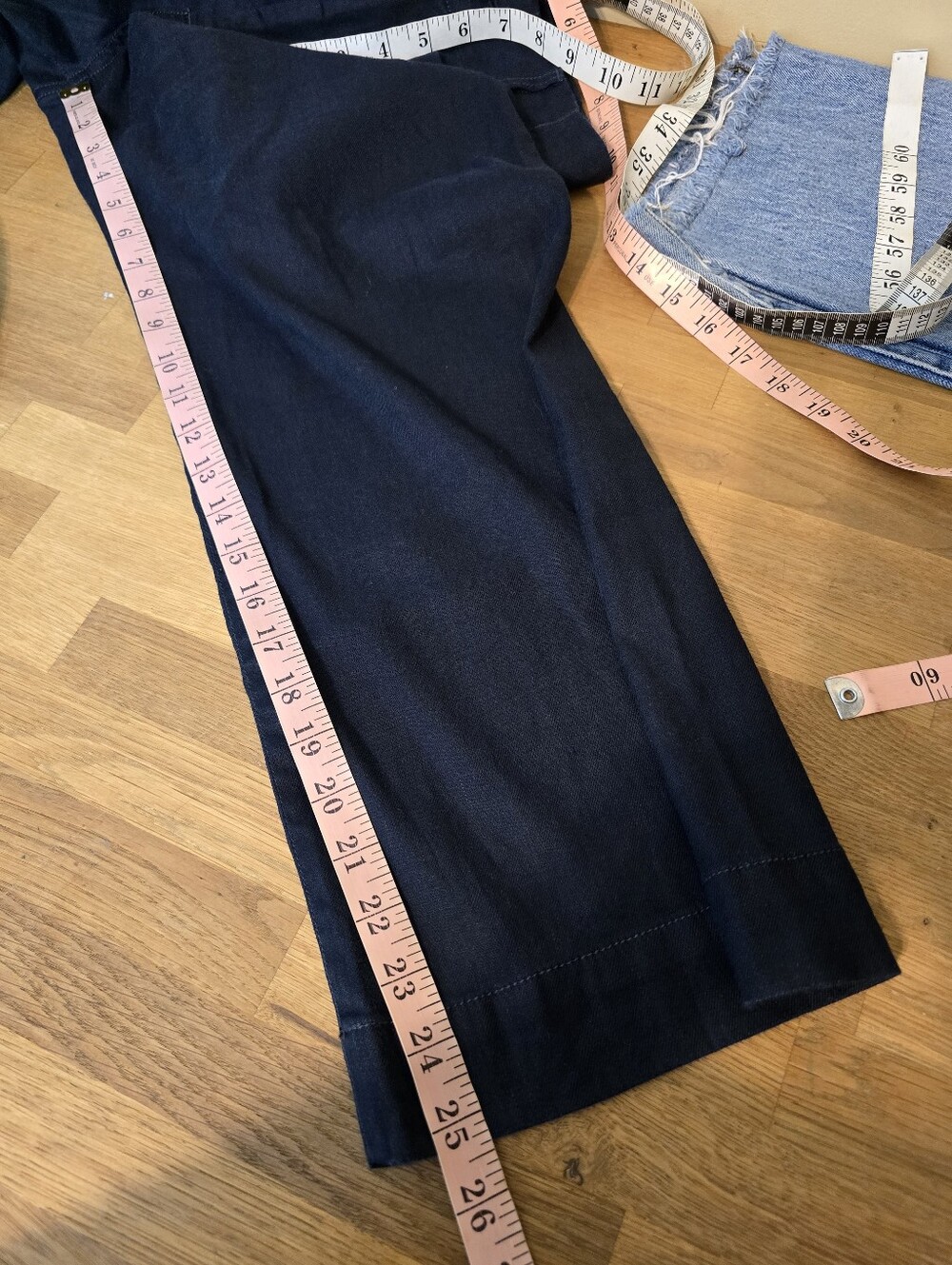 Maeve Colette European Linen Stretch High-Rise Wide-Leg Pants 27 - Picture 11 of 12